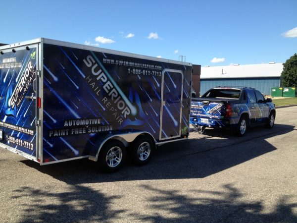 Trailer Wrap - alphagraphics & signs