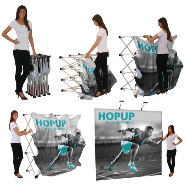 hopup fabric display