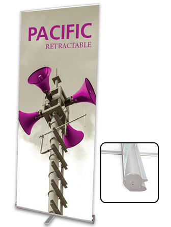 Pacific Banner Stand - Alpha Graphics